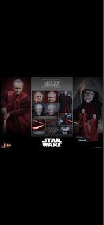 徵收 (WTB)Hot Toys Star Wars mms805 Palpatine 原價單