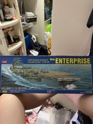 1:800 美國海軍CVN-65 "企業"號核動空航空母艦 模型