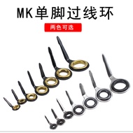 B. b. Guide Ring Single-legged Line Ring Lure Guide Eye Front Rod Guide Ring diy Hand Rod Change Roc
