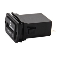 2X DC 6-80V Mechanical Hour Meter - Hourmeter for Engine Generator Boat Automobiles Motorcross Motor