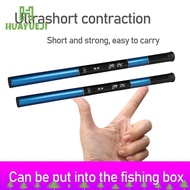 HUAYUEJI Telescopic Fishing Rod SuperHard Travel Ultralight Carp Feeder