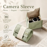 baona/ XBYS Vintage Style Micro Camera Small Storage Bag Pouch CCD Digital Camera Organizer Case Wat