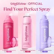 【NEW】Glad2Glow Long Lasting Setting Spray 100ml All Day Matte/Semi Matte Airbrush/All Day Glow/Radia