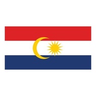 Bendera Labuan 2x4 / 2x8 / 3x6 Bendera Negeri / Malaysia State Flag