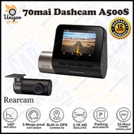 70mai Dashcam PRO PLUS + A500S Dashcam Recorder 1944P Rear Camera Night Vision ADAS Parking Mode Acc