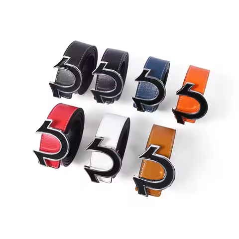 3.8cm new style men's light luxury belt, trendy jeans, trousers, casual pants, versatile pants belt