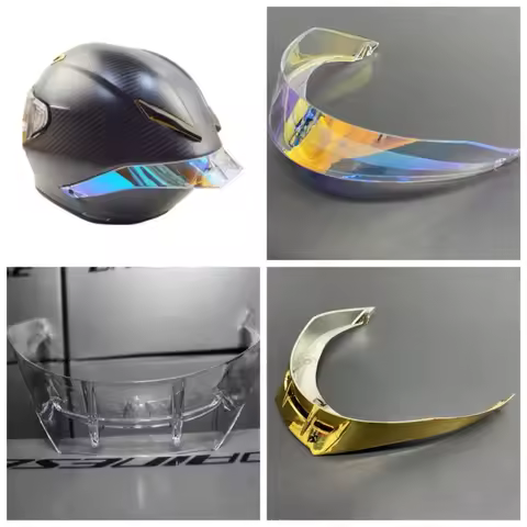 Motorcycle Rear Trim Helmet Spoiler Suitable for AGV Pista GP/GPR Corsa/Corsa R Helmet Accessorie