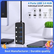 【NEW】USB 3.0 Power Adapter 4 Ports Splitter Hub USB Hub 3.0 US Plug B