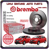 Perodua Axia  Perodua Bezza Front Brake Disc Rotor 1Pair Brembo *Original*