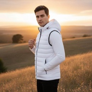 Rompi gelembung hoodie bisa lepas