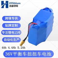 18650 Pek Litium 36V Twist Scooter 4Ah Imbangan Kuasa Skuter 4.4Ah Skuter Elektrik Litium