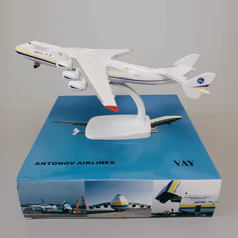 1/400 Scale 20CM an225 Diecast Alloy Antonov An-225 "Mriya" Airplane Model For Gift Collection Decor
