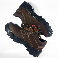 Sepatu Safety SKN Sepatu Proyek Pabrik PDH PDL TNI Polisi ujung besi Safety Shoes Safeti Sefty Sefti