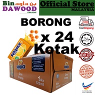 BORONG Sunquick Minuman Kotak Ready-to-Drink 24 x 125ml Assorted Fruit Drink Apple Berries Orange Ma