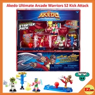 Moose Akedo Ultimate Arcade Warriors Starter Pack - Legendary Kick Attack 14243