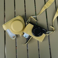 Suitable For Zv1 Camera Bag ZV1-M2 Protective Case ZV1f Leather Case RX100M7 Camera Case Black Card 