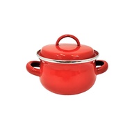 Kaelashop99 || Kedaung Small Pot / Mini Pot Solid Red 12 cm classic ready lots