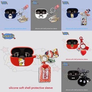 Case For Jabra Elite 8 Active / Elite 10 / Evolve 2 Buds Earphone Silicone Cover Cute Shark Earbuds 