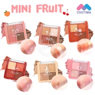 Nee Cara Mini Fruit Four Shade Eyeshadow Palette 2g x 4