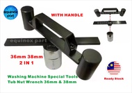 Washing Machine Special Tools Tub Nut Wrench 36mm & 38mm 1 Set