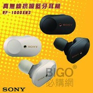 【SONY】WF-1000XM3 真無線抗噪藍芽耳機 兩色 入耳式耳機 抗噪耳機 無線耳機 高續航力 高音質 公司貨 