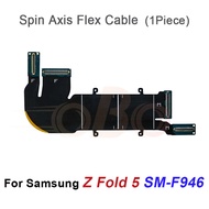 Spin Axis Flex For Samsung Galaxy Z Fold 2 3 4 5 F900 F916 F926 F936 F946 LCD Connector Rotary Shaft