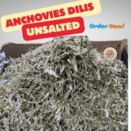 250g UNSALTED DILIS PUTI ANCHOVIES