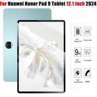 Tempered Glass Screen Protector Film For Huawei Honor Pad 9 Tablet 12.1 inch 2024 HEY2-W09 HEY2-W19 Anti Scratch HD Tablet Proof Protective Film For Honor Pad 9 12.1 inch 2024