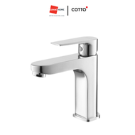 GRANDHOMEMART ก๊อกเดี่ยวอ่างล้างหน้า COTTO รุ่น CT1160AN(HM) ก๊อกอ่างล้างหน้า สีโครเมียม