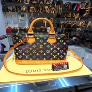 LV 村上隆黑彩絕版手提39800