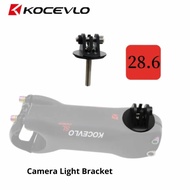 Kocevlo Bracket Mount Actioncam Flashlight Holder On Bicycle Stem Top cap - Gopro Camera Mount