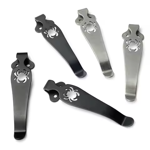 Spyderco Paramilitary 2 (C81) Aluminum Alloy Knife Handle Scales: Replacement Accessory for C81