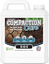 Compaction Cure Liquid Soil Aerator – Loosens Hard Soil & Improves Drainage – 1 Gallon (128 oz) = Co