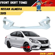 Bodykit Nisan Almera Facelift 2015 2016 Fullset Skirt Tomei ABS Material 100% New High Quality