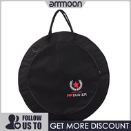 [ammoon]Cymbal Gig Bag BackPCS with Double Pockets Shoulder Strap 10mm Anti-Collision Interlayer Percussion Instrument Accessories