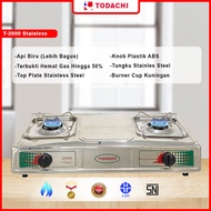 Todachi Kompor Gas Stainless 2 Tungku 70 cm (T-2000 SS)