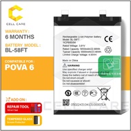 Battery For TECNO POVA 6 BL-58FT (6000mAh)