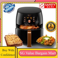 Philips HD9860 XXL Smart Air Fryer. 1.4 kg Basket Capacity. Smart Sensing. 2 Yr Warranty. Safety Mar