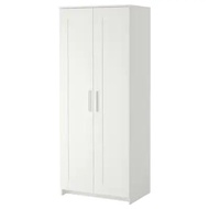 IKEA BRIMNES Wardrobe white I Almari pakaian