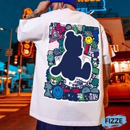 M-8XL Korean Version College t Short Sleeve Men Women Style Class Uniform Clothing t-Shirt Plus Size