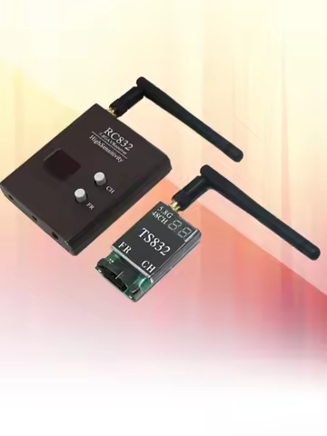 TS832 5.8G Audio Video Transmitter RC832 5.8G 600mW 48CH / 40CH Receiver for RC Model Airplane FPV D