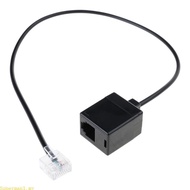 RJ11 6P4C Female to Ethernet RJ45 8P8C Male Adapter RJ45 to RJ11 Converter Cable