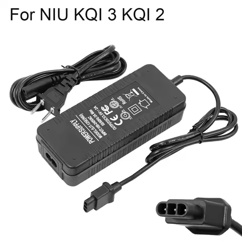 53.5V 2A Electric Scooter Battery Charger For NIU KQI 2 KQI 3 Lithium Battery Electric Bike Durable 