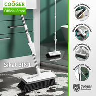 [BUNDLE] COOGER Alat Pel Spin Mop Bentuk Panda Berputar 360 Derajat Bucket Spin Mop dan Sikat Lantai
