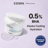 [COSRX OFFICIAL] One Step Moisture Up Pad (70 Pads), Alaska Glacier Water 84.9%, BHA 0.5%, Moisturizing &amp; Hydrating Toner pads for dry skin