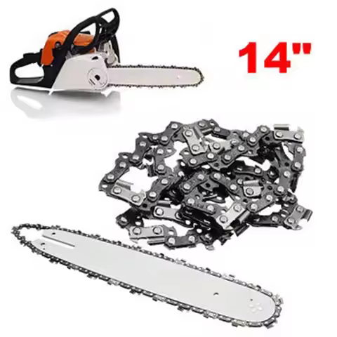 14in Chainsaw Saw Chain 3/8 LP 50DL Sharp Chains Replacement For STIHL MS250 MS180 MS230 Chainsaw Ac