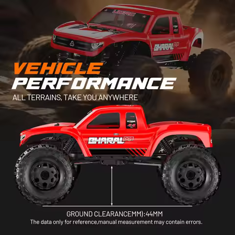 UDIRC UCX1804PRO 1:18 Scale RC Rock Crawler Four-Wheel Steering FOC Outrunner Brushless Motor All Te
