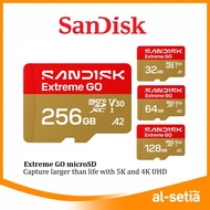 SanDisk Extreme GO microSD Card | 32GB 64GB 128GB 256GB A2 V30 4K 5K TF Memory Card - Drone Switch