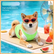 Pet clothing/cat vest/small and medium-sized dog outdoor sunscreen dog clothing/cat and dog clothing
