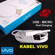 100% Original Vivo Charger Data Cable Support 2A Fast Charging Ori